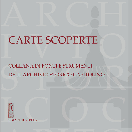 Archivio Storico Capitolino - Collana Editoriale